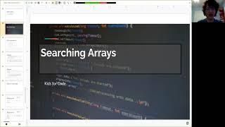 Kids for Code - Java Advanced: Searching Arrays