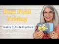 Inside Outside Flip Card Tutorial Featuring Mediterranean Blooms Designer Paper by Stampin' Up!