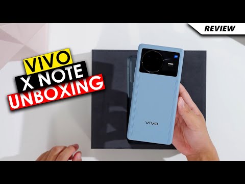 Vivo X Note Unboxing In Hindi | Price in India | Hands on Review