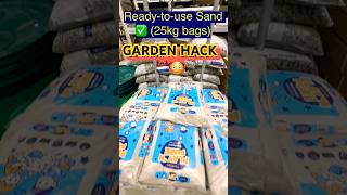 Netherlands Garden Hack 😳 Sand + Stones in Bags! 🇳🇱 #shorts