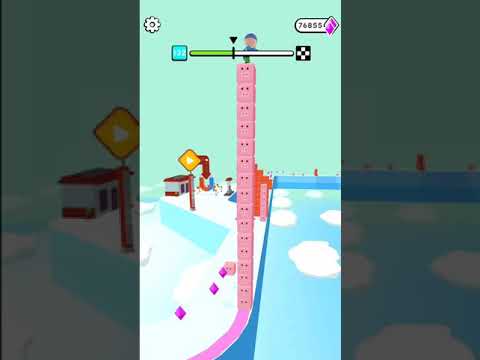 Cube Surfer (by VOODOO)  Level 132 । XRP Gaming #cubesurfer #gameplaywalkthrough #shorts
