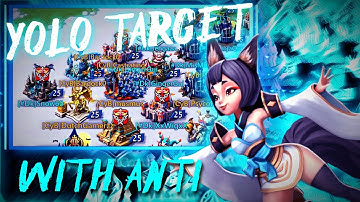 Lords Mobile| RALLYING YOLO TARGET WITH ANTI SCOUT - WASN