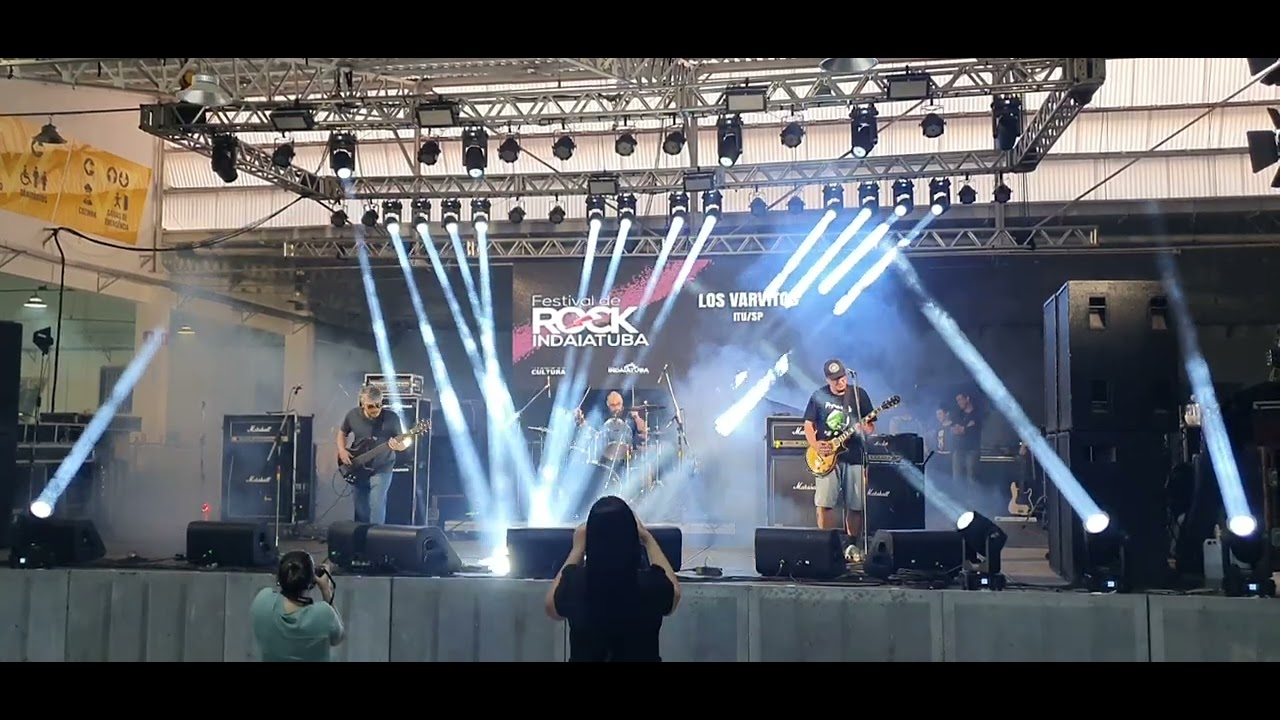 Banda LOS VARVITOS . No Festival de Rock Indaiatuba 2023.