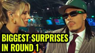 The Biggest Surprises in Round 1 of the NFL Draft!