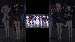 Genshin Impact Mmdlumine & Friends Light Dance Performance