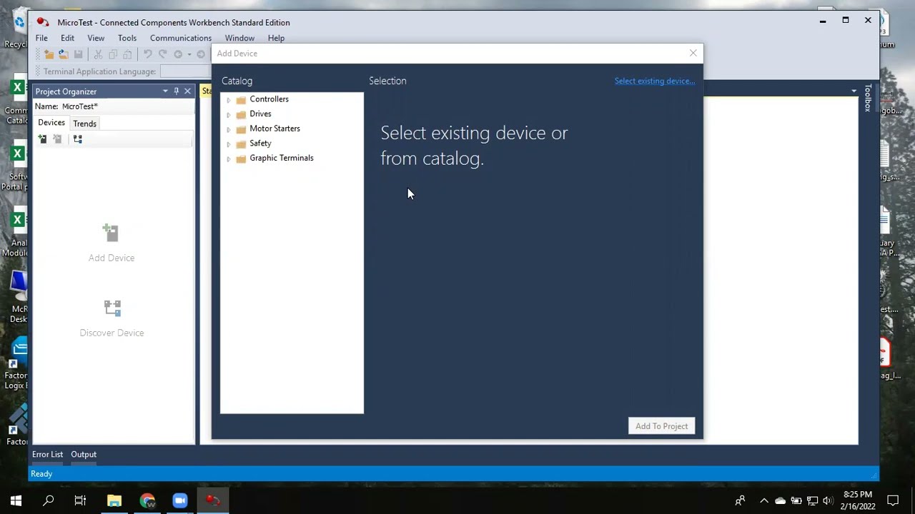 Connected Components Workbench (CCW) Software Walk Through