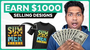 How to Earn Monthly by Selling Designs Online | Earn Passive Income