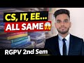 RGPV 2nd Sem Full Syllabus 🔥 | CS, IT, EE All Branch Same? 🤯 Complete Breakdown 2026