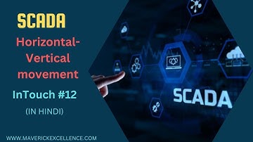 InTouch SCADA Tutorial 12 - Horizontal & vertical movement in SCADA | SCADA Tutorials   Beginners