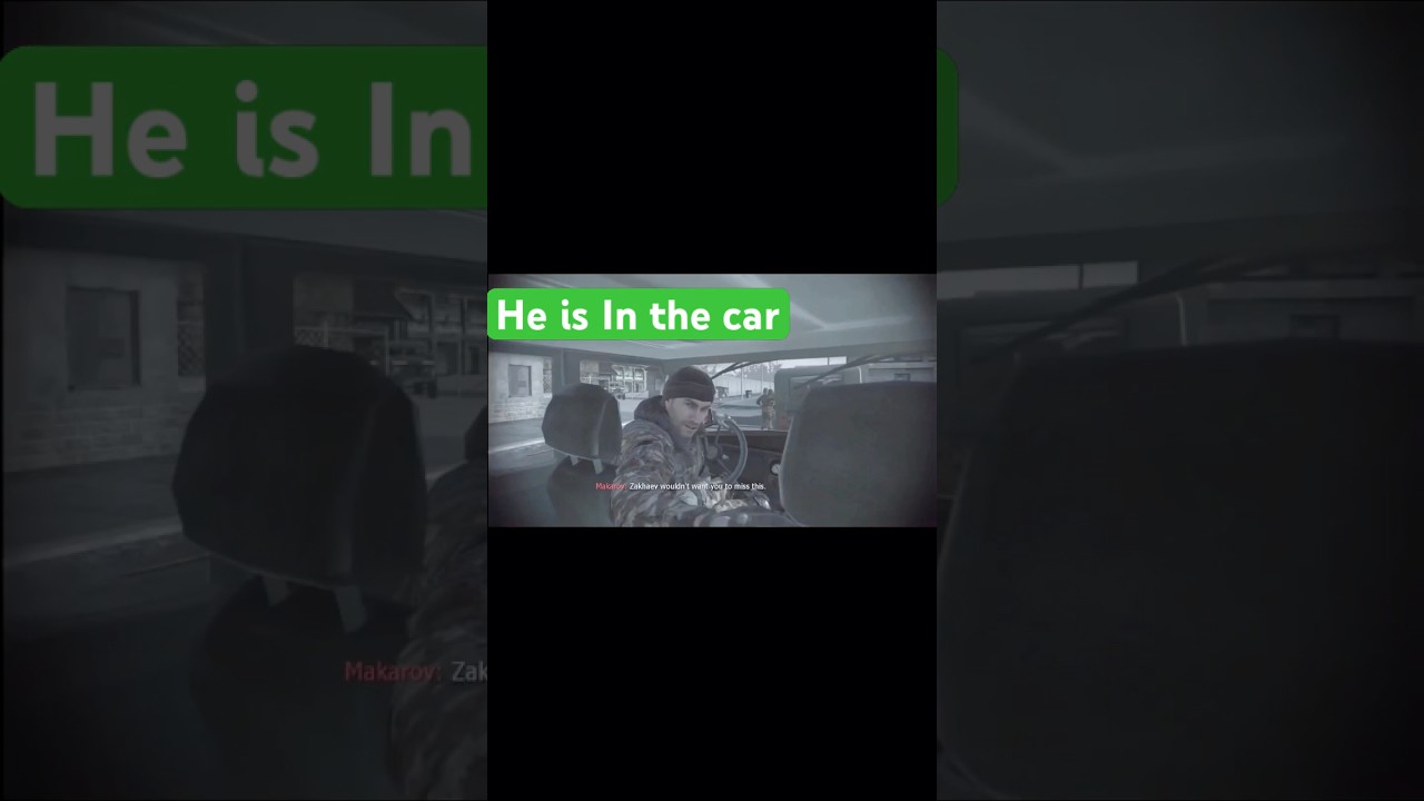 You can get a trophy if you eliminate makrov 