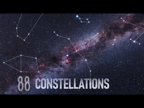 Vidéo: Quels sont les noms des 88 constellations ?