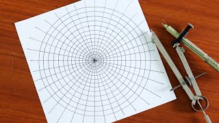 How to Draw Grid for Mandala art| Mandala Basic Grid Tutorial