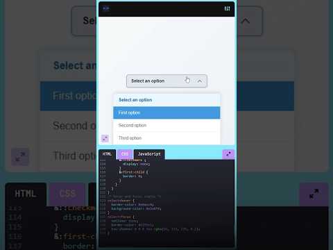 Code 59 Modern CSS Dropdown That Actually Looks Good Htmlcss Frontend Webdesign