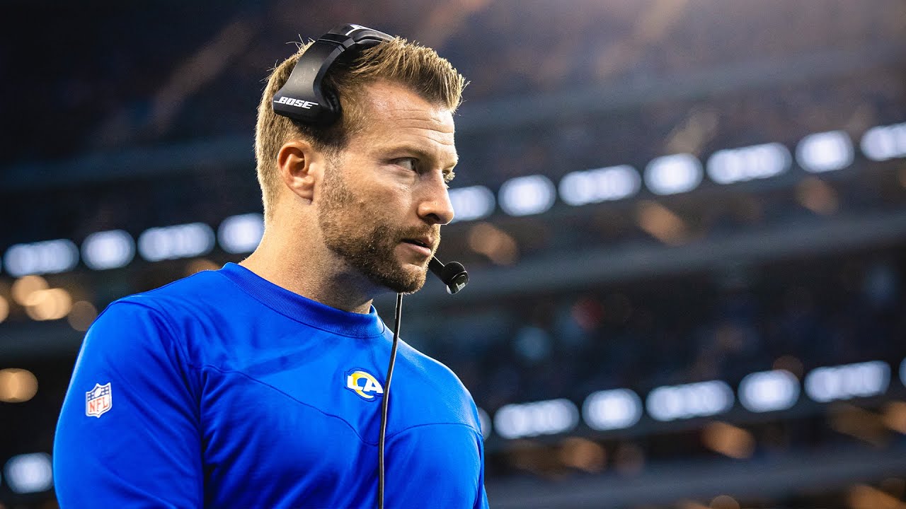 Sean McVay On Final Injury Updates Heading Into Divisional Round, Troy  Reeder Wearing Green Dot - YouTube