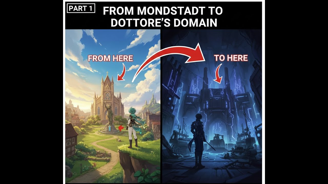 From Mondstadt to Dottore's Domain | The Epic Journey Part 1