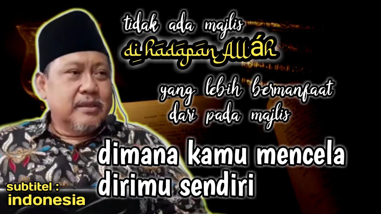Hisablah Dirimu Sendiri di Hadapan Alláh || KH. Imron Djamil