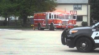 Sharon Police & Fire Department - Vehicle Fire