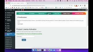 How to activate license key - Service Box Slider Plugin