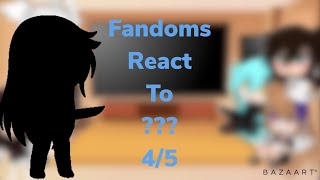 Fandoms React To ??? Tw Sadness Gacha Envy Videos Arent Mine, Link In The Description