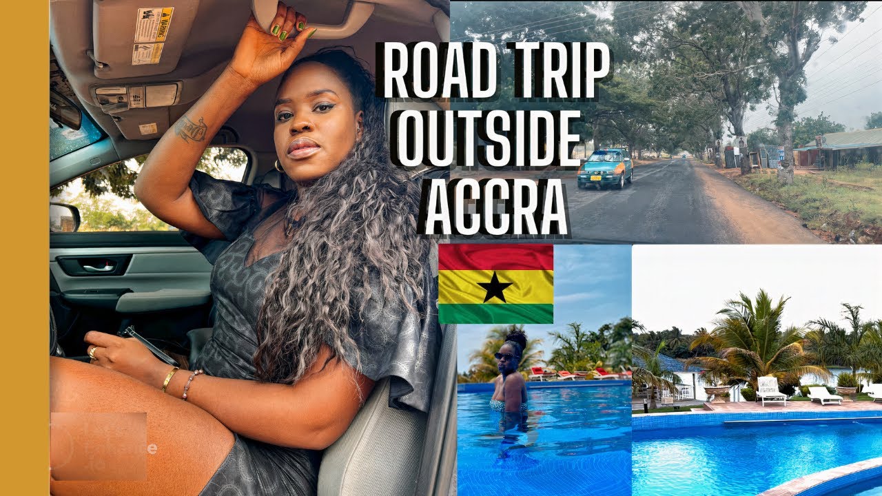 LIVING IN GHANA COME WITH ME ON ROAD TRIP TO ADA GHANA FUNERAL