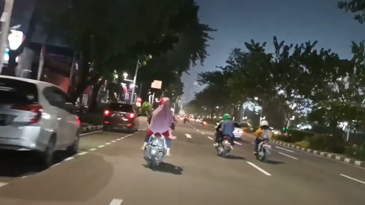 Perjalanan Dari Joglo Jakarta Barat Ke  Gelora Bung Karno ( GBK) Kota jakarta Pusat || Motovlog