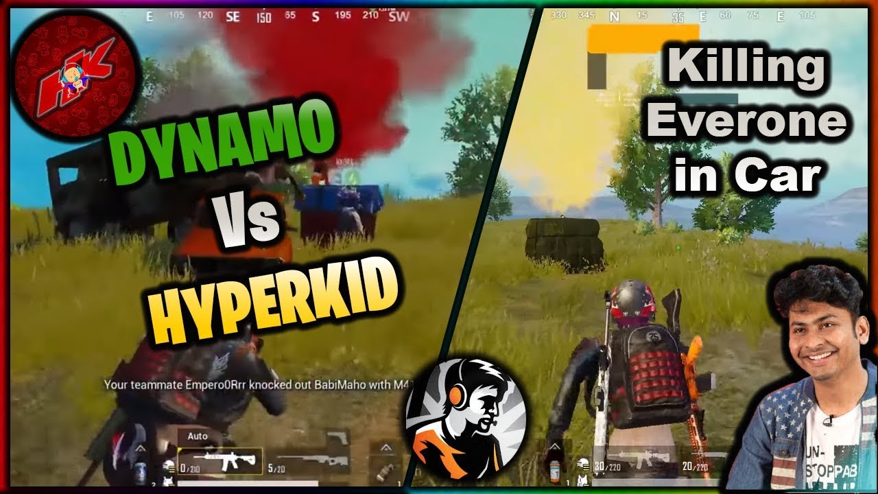 DYNAMO vs HyperKid | Dynamo Most Intense Match Ever + Killed everyone in Car | Dynamo Gaming | PUBG