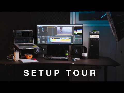 my-pro-video-editing-desk-setup-tour