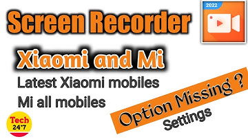 Screen Recording in Xiaomi Mobiles | Xiaomi Lite 11 5G Screen Recorder | MI Recorder in Mobiles