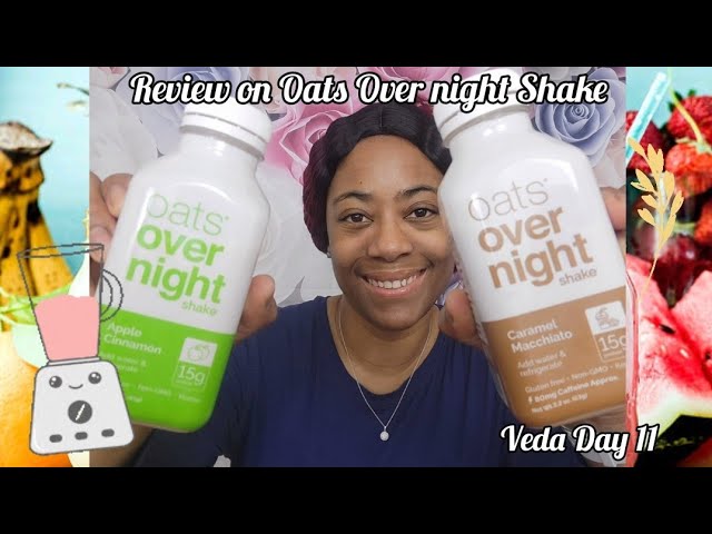 Oats Overnight Variety Pack Oatmeal with Blender Shaker Bottle Review & How  To Make Oats 