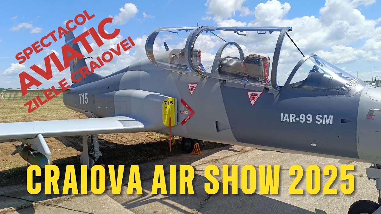 Spectacol Aviatic de Zilele Craiovei, Mai 2025