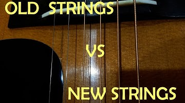 Old strings vs new strings comparison