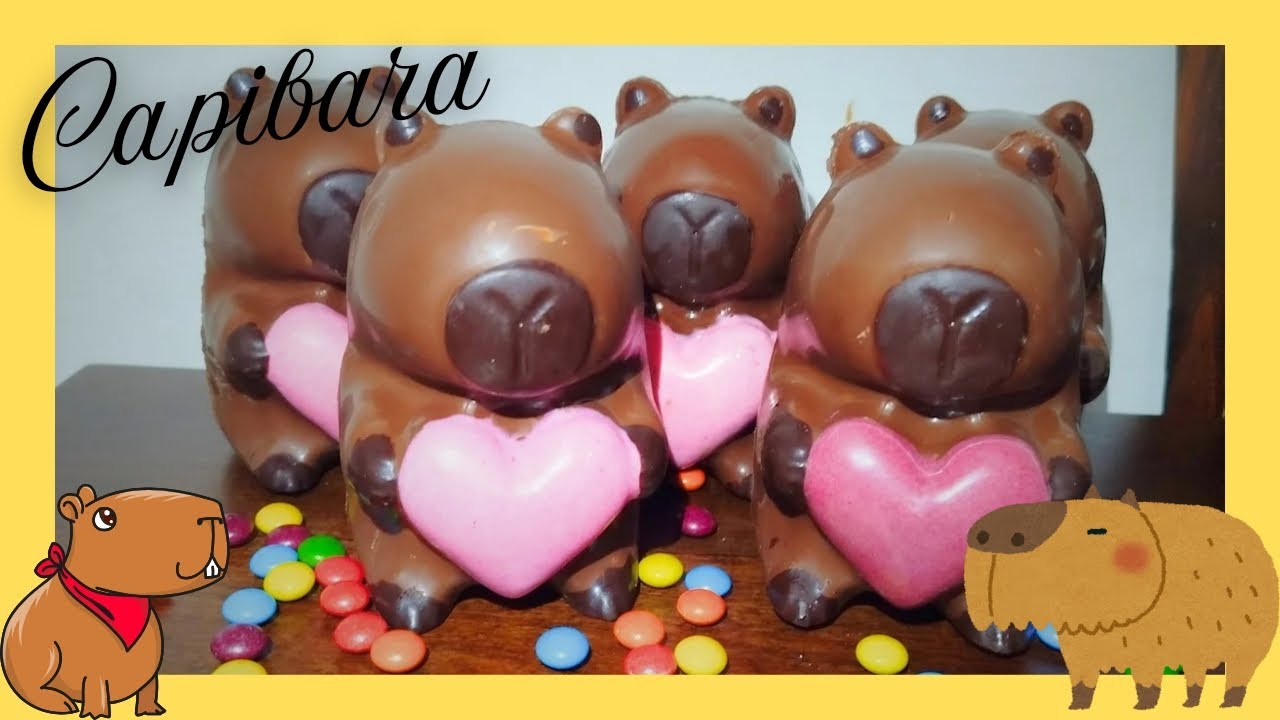 Como hacer huevos de capibara .#pascua #capibara #chocolate #fypviral #fyp #soloparati