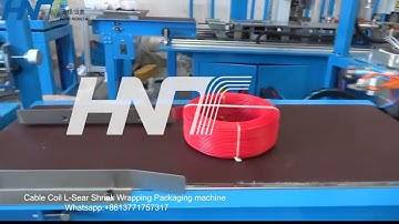 L Bar Sealer Shrink Wrapping Machine for Cable Coil