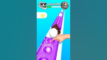 pop run 3d 🤮😂 level up funny reaction game play video 😂#coffindance #games #fun #shorts