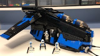 Custom 501st Legion Shadow Gunship! | LEGO Star Wars