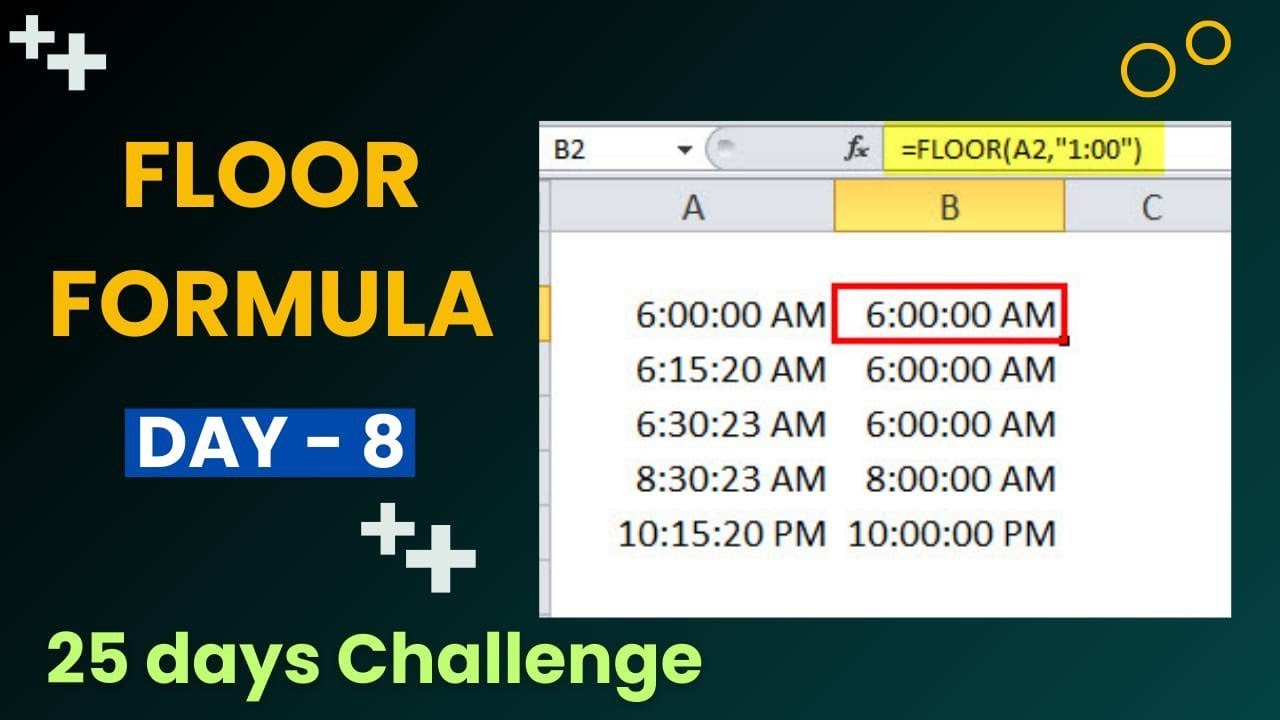floor-function-in-excel-floor-formula-in-excel-day-8-gokultech