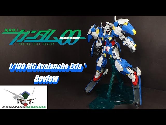 1/100 MG Gundam Avalanche Exia' Review - YouTube