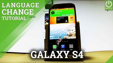 Change Language SAMSUNG Galaxy S4 - Language Settings