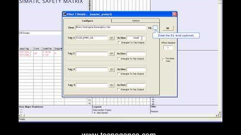 Siemens PCS7 Demo System - 04/11 - Safety Matrix