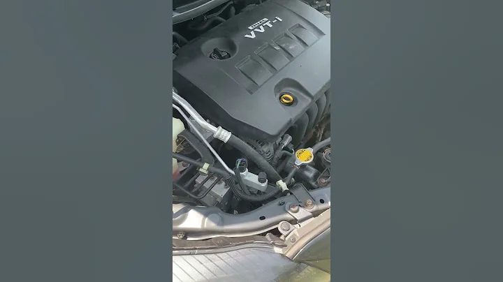 Toyota Corolla s 2010 Vvti Rattle.. #toyota #toyotacorolla