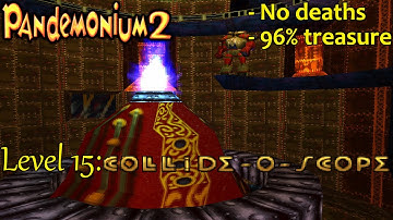 Pandemonium II (PSX) - Level 15 | Collide-O-Scope (No deaths and 96% treasure)