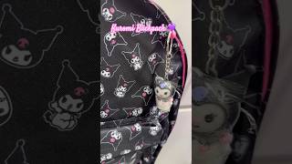 KUROMI Backpack 💜#kuromi #kuromilover #sanrio #sanriogirl #kawaii #keychain #shorts