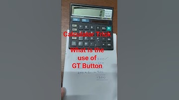 What is the GT Button on a Calculator? | simple explanation #calculatortricks  #calculatorhacks