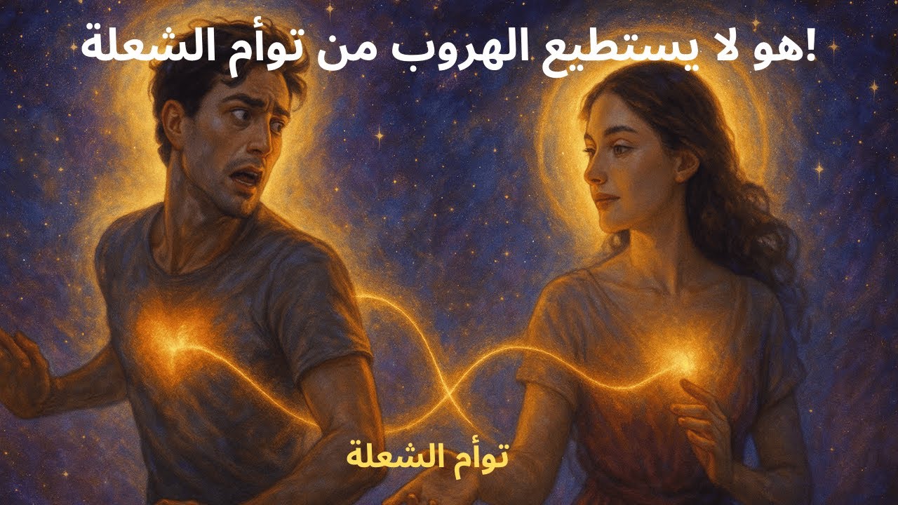 الهارب يحاول الهروب، لكنه ما زال مدمناً عليك — ٤ علامات واضحة على اتصال توأم الشعلة.