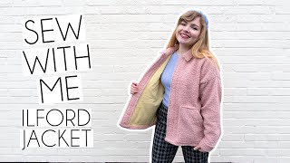 SEW WITH ME | Friday Pattern Company Ilford Jacket \& Lining Vlog