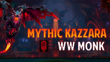 🐉NRAGE VS MYTHIC KAZZARA🐉| DRAGONFLIGHT | WINDWALKER MONK POV