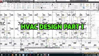 HVAC design part1, chilled water chemical dozing system requirement, air handling unit room sizing