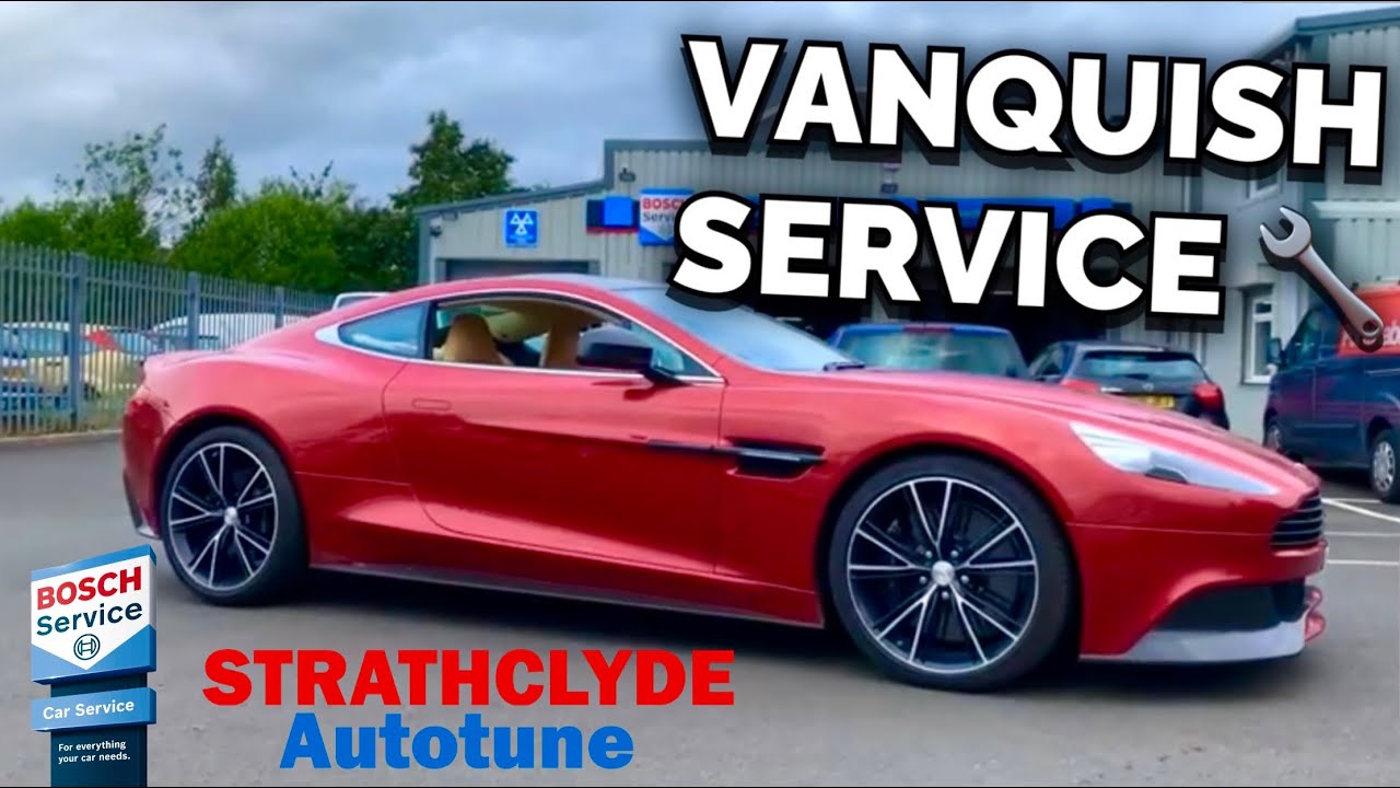 ASTON MARTIN V12 VANQUISH SERVICE!!