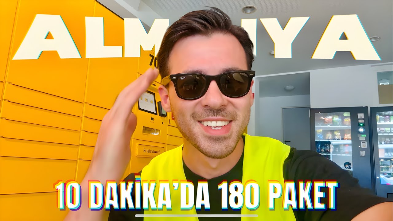 Almanya'da 35°C Sıcaklıkta Kargoculuk | Kasaba Harikaydı!