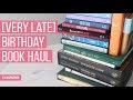 Birt.ay book haul  bookcravings